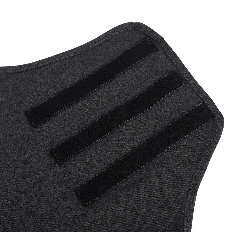 Crazy Dark ThunderShirt Stress Dog ThunderShirt, Keep Calm Gray Pet Anti-Anxiety Jacket, Cats for Pet Puppy Small Dogs(L) L - BeesActive Australia