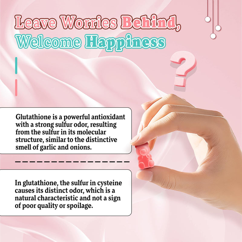 2 Pack Glutathione Collagen Gummies, Collagen Gummies with Vitamin C, Glutathione Supplement for Women, Hair Skin Nails Muscle & Joint, Anti-Aging, Vegan, Sugar Free, Strawberry Flavor, 120 Count Glutathione Strawberry 60 Count (Pack of 2)