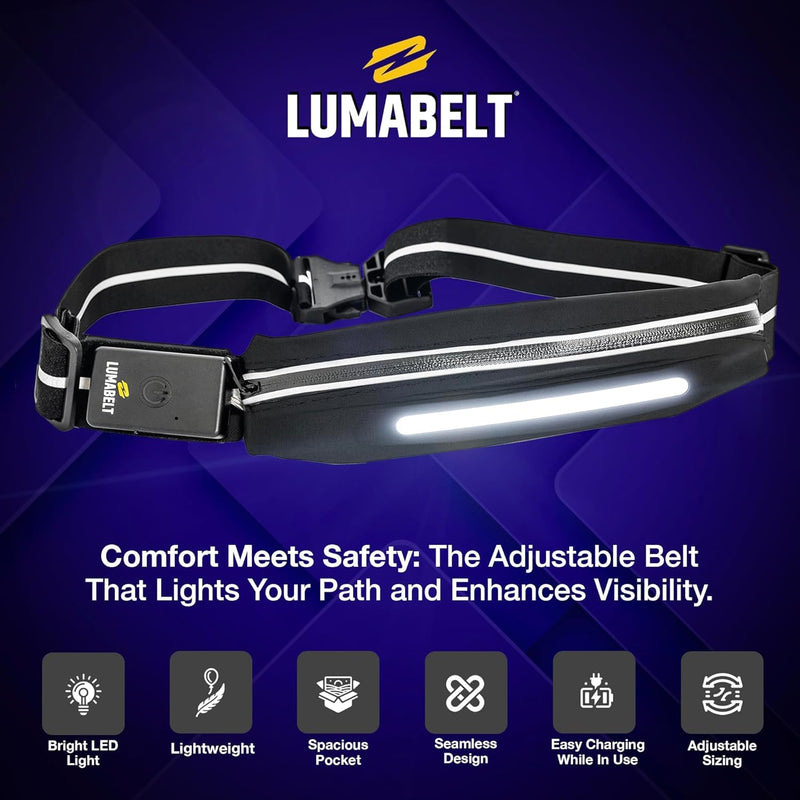 Running Lights for Runners – Rechargeable LED Safety Light for Outdoor Survival Kit, Camping Accessories, Hiking Gear for Women Essentials, Battery Powered Night Light, Waterproof Night Running Light