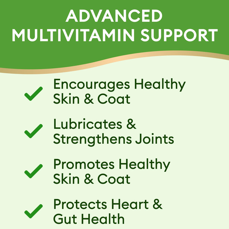 15-in-1 Liquid Multivitamin for Dogs & Cats - Glucosamine for Dogs, Cranberry, Vitamin B Complex - Balanced Ingredients for Joint, Digestive, Immune, Skin & Coat and UTI Support - US Made - 2.0Fl Oz 6.0 fl oz
