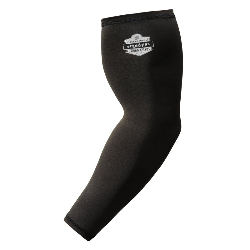 Ergodyne Chill-Its 6691 Cooling Arm Sleeves with Box Handling Silicone Forearm Grip, Pair, UPF 50+ Medium