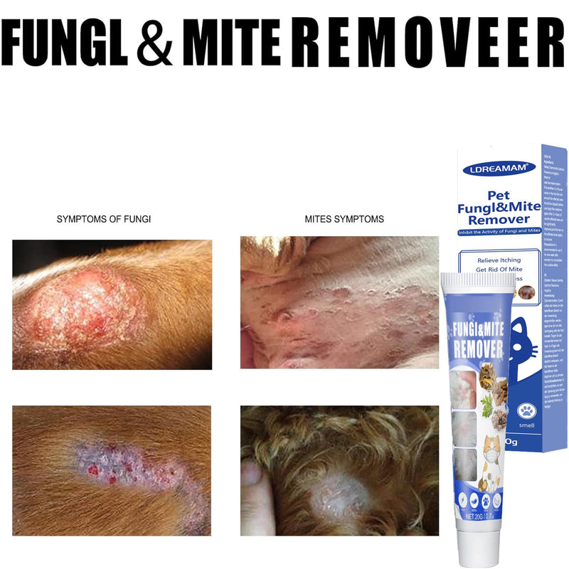 Dog Anti Mite Cream, Pet Mite Repellent Cream, dog mite remover, pet mite repellent cream, anti-itch treatment for pets, dog mite remover, mild, safe solution for the 20g - BeesActive Australia