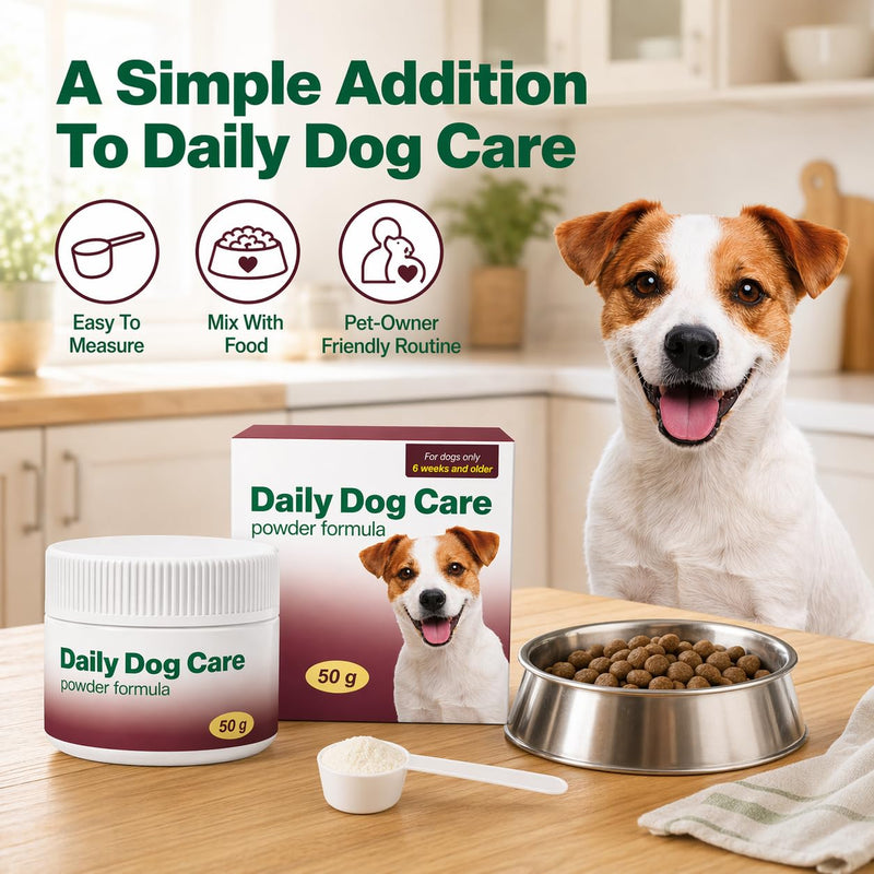Canine Dewormer for Dogs (fenbendazole) 50 g, Easy-to-Measure Food Mix-in, Simple Routine Support for Dogs 6 Weeks and Older