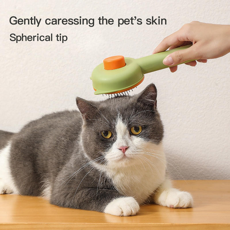 Premium Universal Pet Grooming Brush with Stainless Steel Pins Ideal for All Breeds Long Short Haired Cat and Dog,Ergonomic All-in-One Reduces Tanglesand PromotesHealthy Coat with Gentle (Blue) Blue - BeesActive Australia