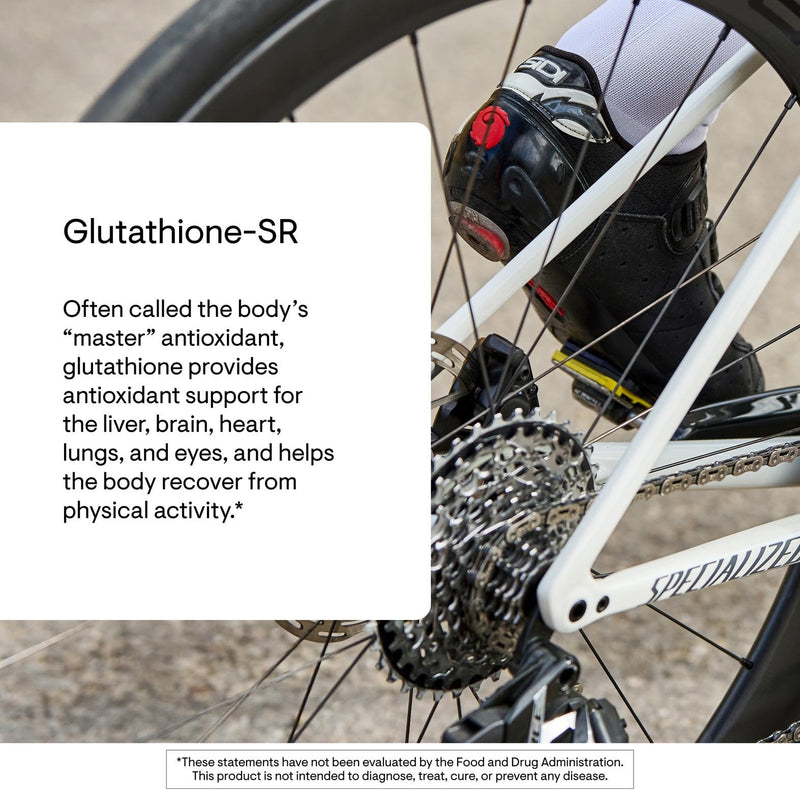 THORNE Glutathione-SR, Sustained-Release Antioxidant, 60 Capsules | Supports Antioxidant Defense, Liver Detoxification & Recovery from Physical Activity*, Gluten-Free, NSF Certified for Sport