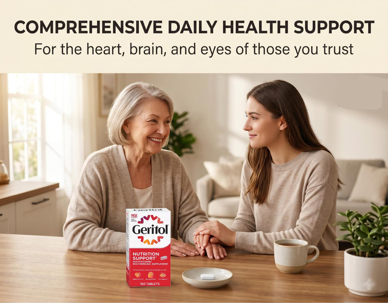 Geritol Multivitamin Tablets 100 TB - (Pack of 2) 100 Count (Pack of 2)