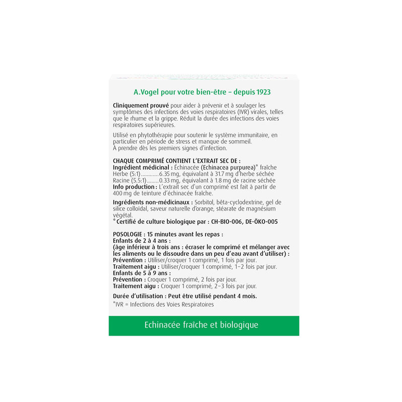 A Vogel Junior Echinaforce Chew., 90 CT