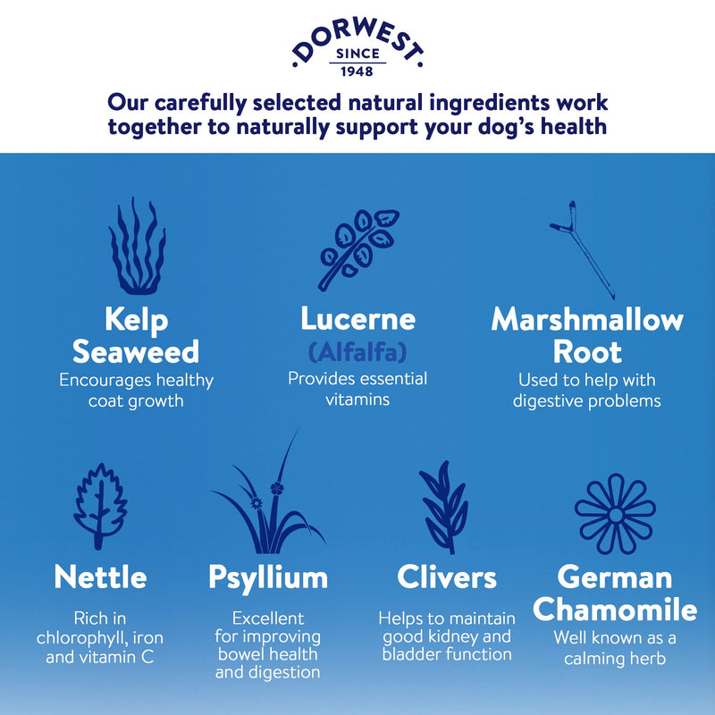 DORWEST Keeper’s Mix Sensitive 500g, 100% natural Herbal Health Supplement for Dogs and Cats, All-Natural, Vitamins and Minerals – for All-Round Health