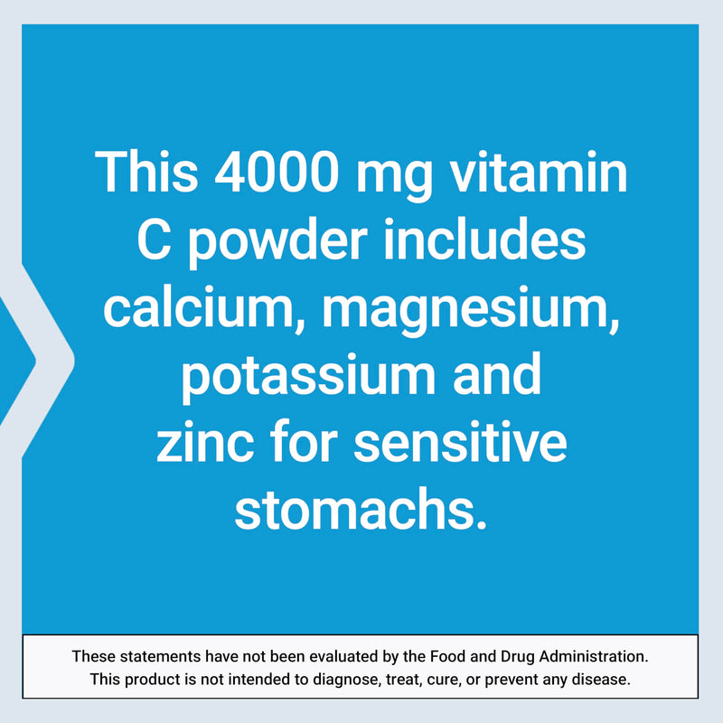 Life Extension Buffered Vitamin C Powder, 454 Grams | With Calcium, Magnesium, Potassium & Zinc, Gentle on Sensitive Stomachs, Gluten-Free, Non-GMO & Vegetarian Standard Packaging