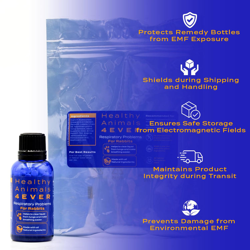 HealthyAnimals4Ever All-Natural Rabbit Respiratory Treatment | Effective Homeopathic Support for Respiratory Health | Preventive Care for Snuffles & URI Rabbit Breathing Relief Tablets | 300 Count - PawsPlanet Australia