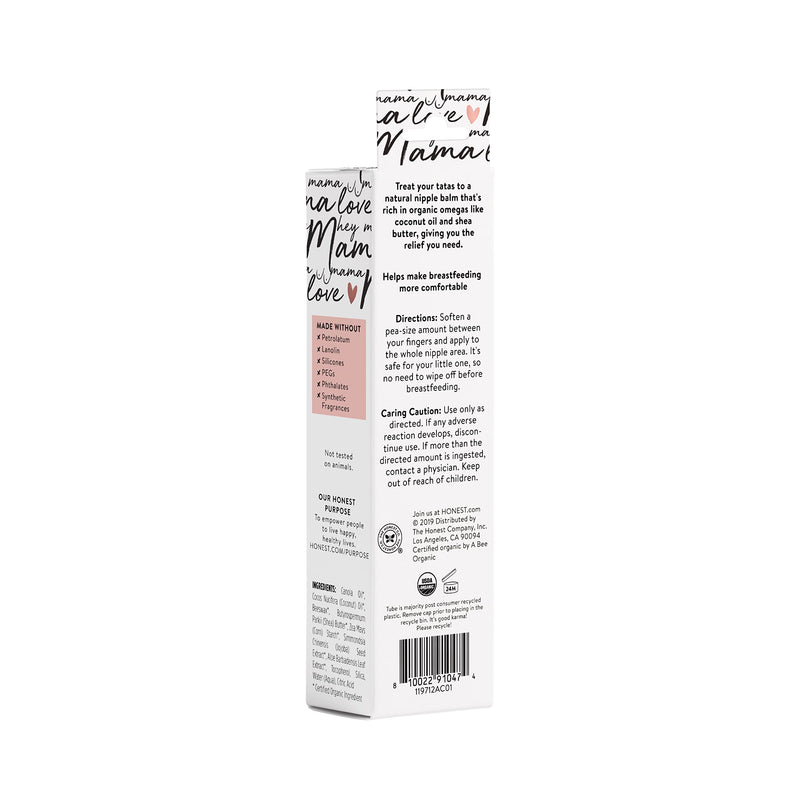 The Honest Company Honest Mama Calm Your Nip Balm | USDA Certified Organic Nipple Cream | 1.75 fl oz Calm Your Nip Balm (1.75 fl oz) - BeesActive Australia