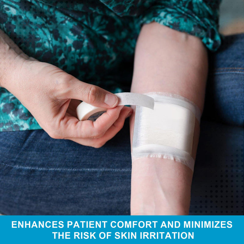 MedVance Super Absorbent Dressing, Non-Adhesive Pads for Wound Care, for Pressure Ulcers & 1st/2nd Degree Burns, Superior Moisture Absorption, Box of 10 dressings (6"x6" Bandage, 5"x5" Pad) 6"x6" 10 Pack