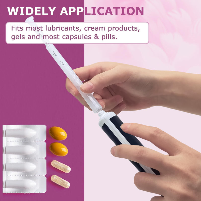 Updated Disposable Vaginial Cream Applicators (20 Packs) Dosage Markings Hygienic Individually Wrapped Fit to Most Lub-ric-ants, Cream, or Gels, Feminine Care Vaginial Applicators 20-pack - BeesActive Australia