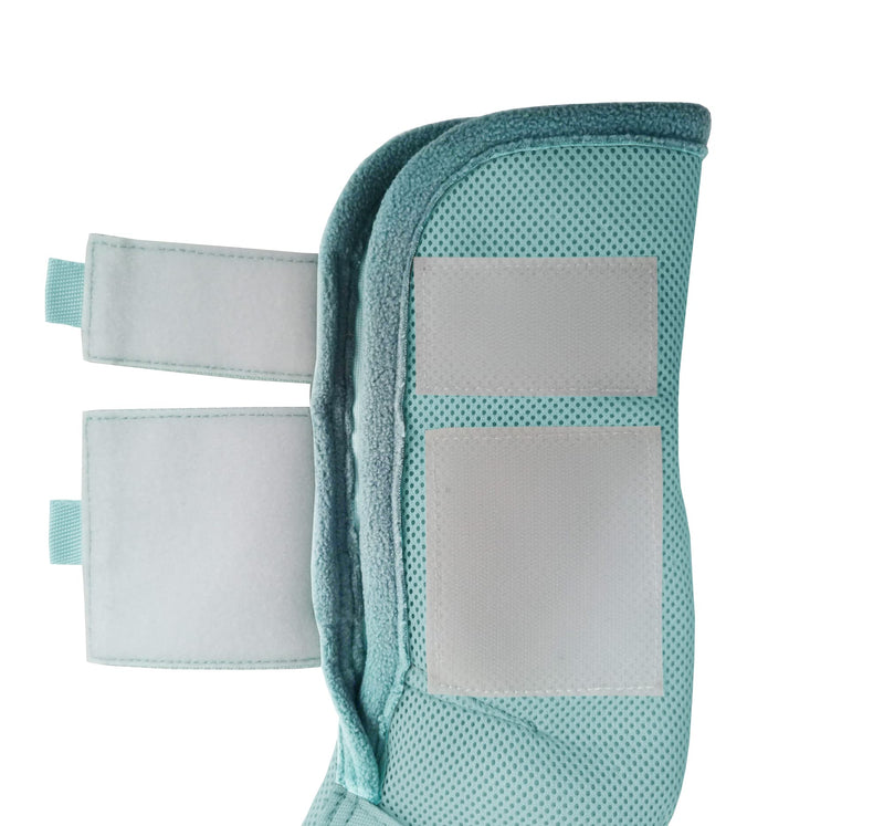 Horse Fly Boots - Fly Horse Boots Perfect for Equine Leg Wraps and Maximum Horse Fly Protection Set of 4 (Blue, Full) Blue - BeesActive Australia