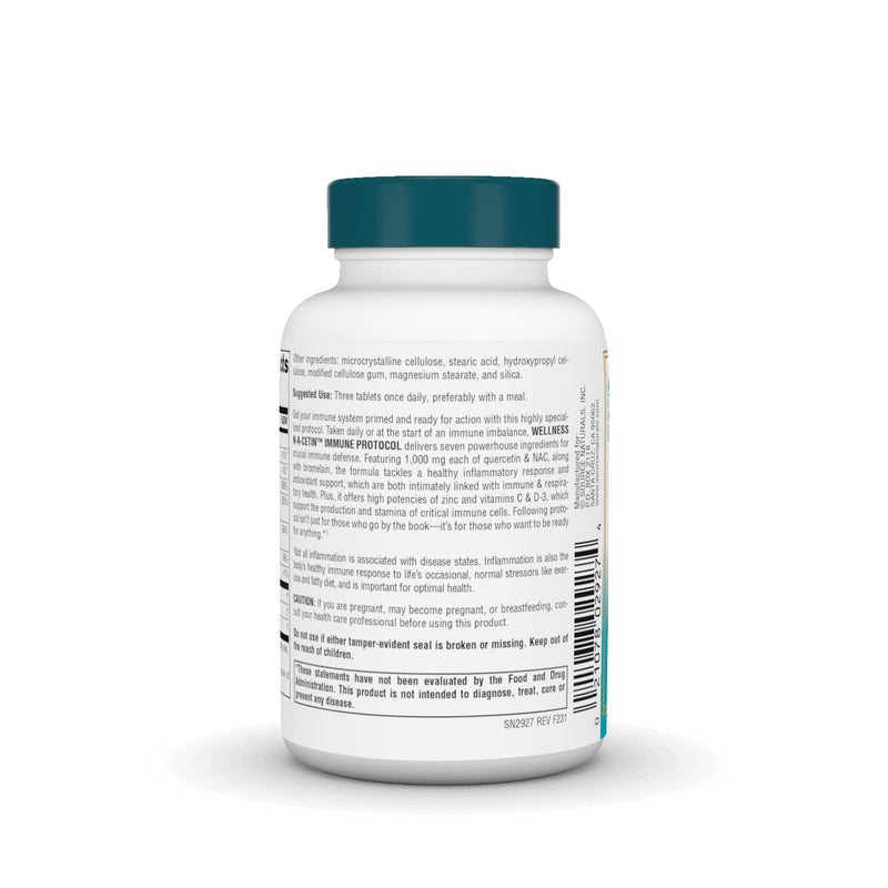 Source Naturals Wellness N-A-Cetin Immune Protocol, 60 Tablets | NAC Quercetin Complex | Crucial Immune Defense*