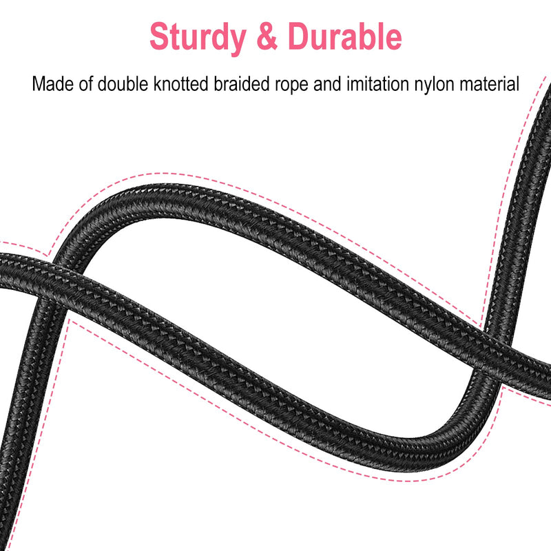 Double Dog Leash for Two Dogs,Dual Hands Free Dog Leashes,360 Swivel No Tangle Walking Leash,Soft Padded Handle,Adjustable Crossbody Waist Rope for Small Medium Large Dogs,Black Black - BeesActive Australia