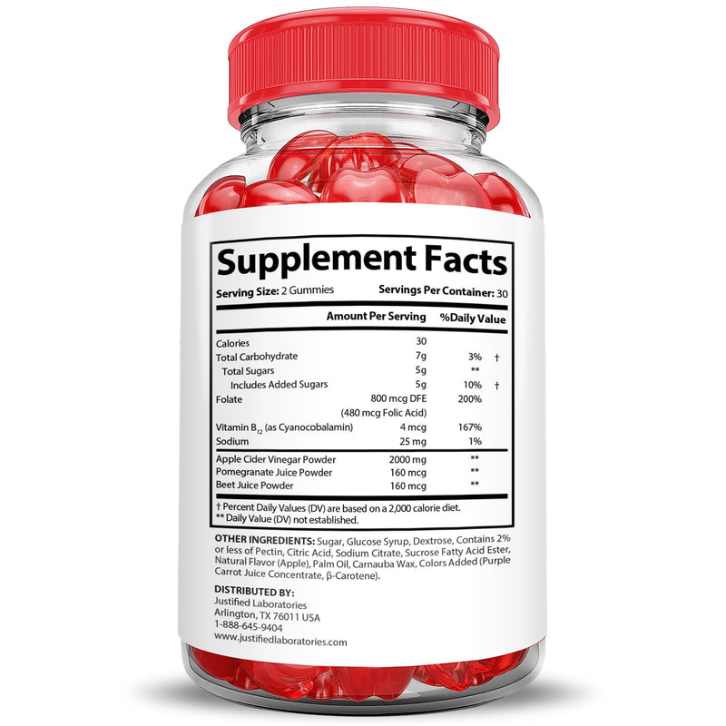 Quick Fire Keto ACV Gummies Extreme 2000MG QuickFire Keto Gummies Apple Cider Vinegar Formulated with Pomegranate Beet Juice Powder B12 Vegan Non GMO 60 Gummys 60 Count (Pack of 1)