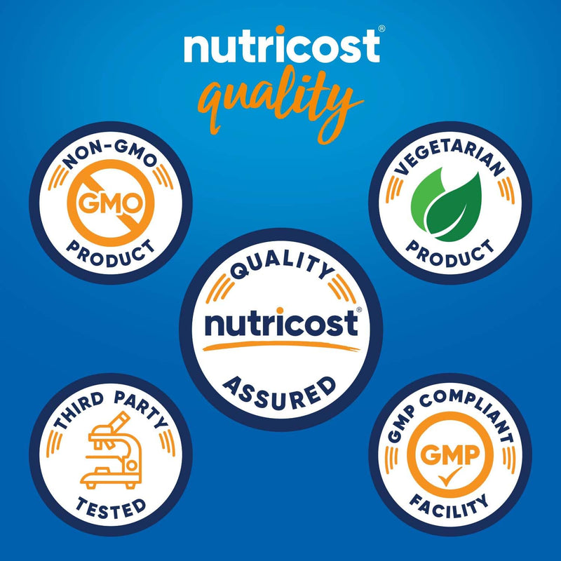 Nutricost Vitamin C Chewable (1,000mg) 240 Tablets, Vegan | GMO-Free, 120 Servings 240 Count (Pack of 1)