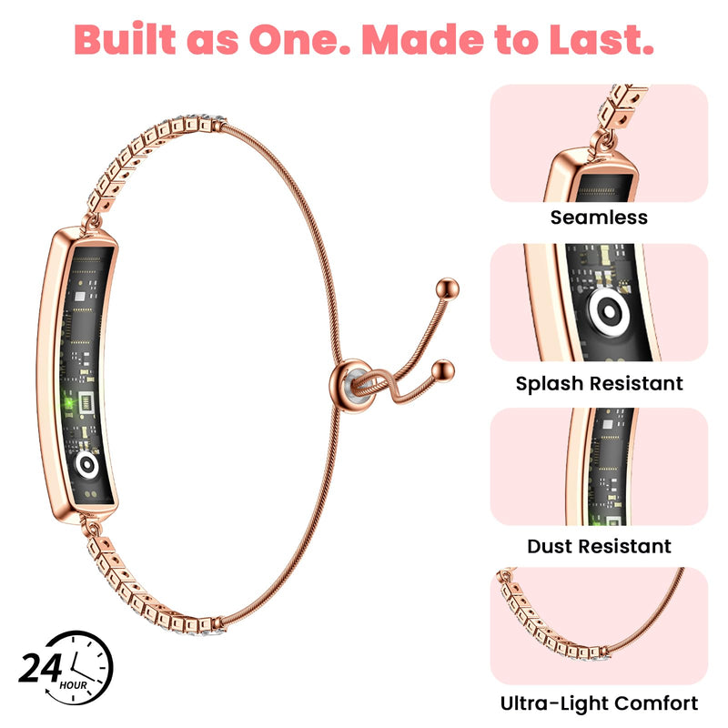 Smart Bracelet for Women Pure Red