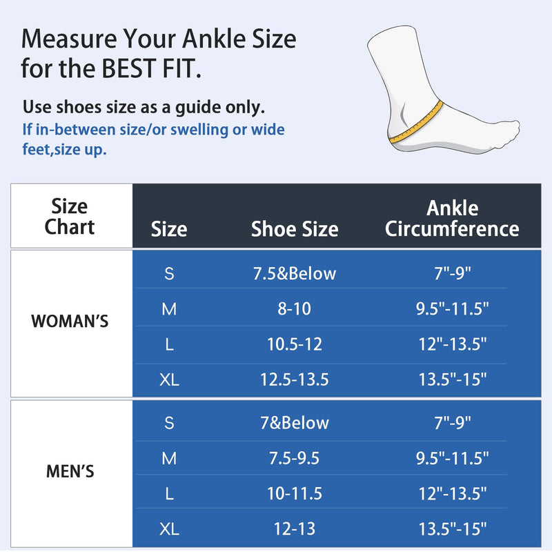 Ankle Brace for Women Men - Ankle Support Brace for Sprained Ankle, Ankle Stabilizer for Achilles, Tendon, Sprain, Injury Recovery, Lace up Ankle wrap for Running, Basketball, Volleyball (Ankle Brace, Medium) Ankle Brace - BeesActive Australia