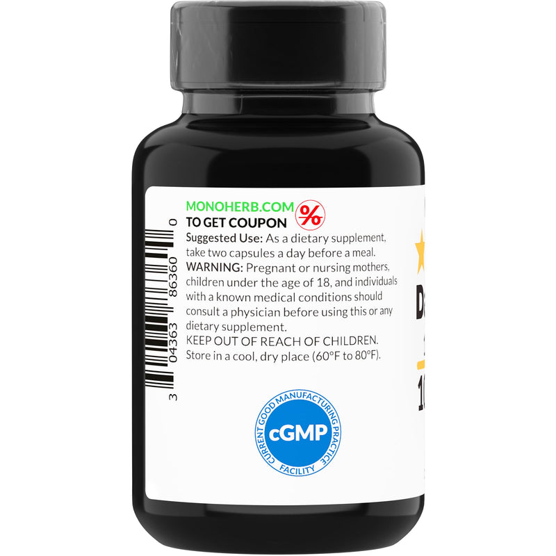 MONOHERB Dashmool 10:1 Extract - 1000 mg per Serving - Serving Size: 2 Capsules - 45 Servings per Bottle