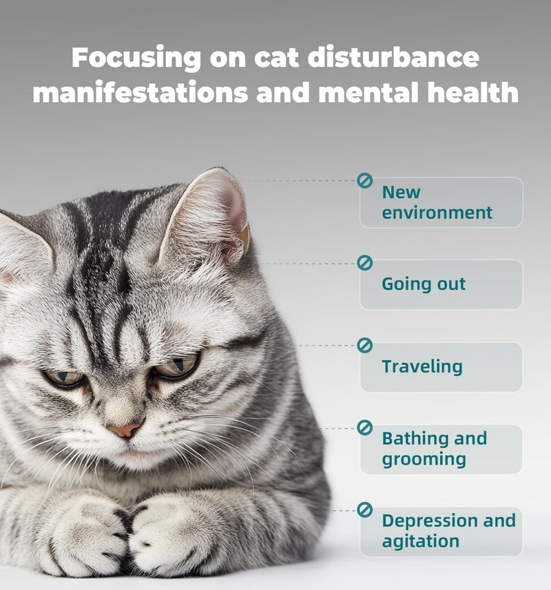 Catnip Spray for Cats – Calm Anxious, Stressed or Bored Indoor Cats Naturally – Spray on Toys, Bedding or Scratch Post – 100% Natural – Not for Direct Spray on Pets White