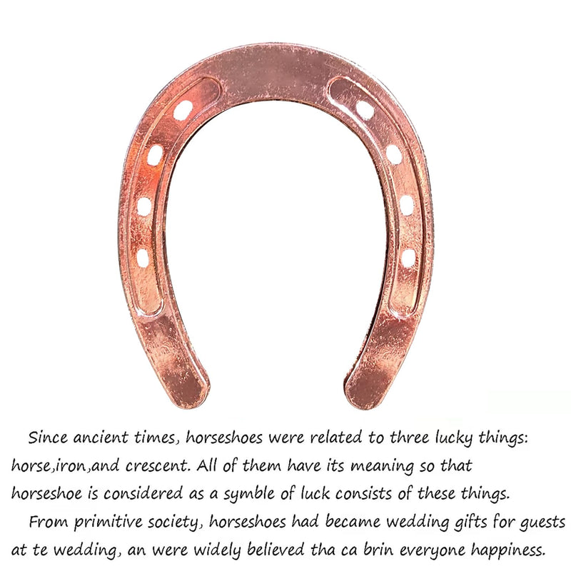 4 pcs Good Luck Horseshoes for Crafts, Mini Horseshoes Decor Wall Hanging for Rustic Wedding Birthday Party 4 - BeesActive Australia