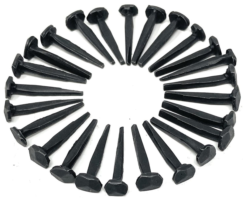 Metal Magery 1" Wrought Head Nails Decorative Antique Rose Head Nail QTY: 25 - BeesActive Australia