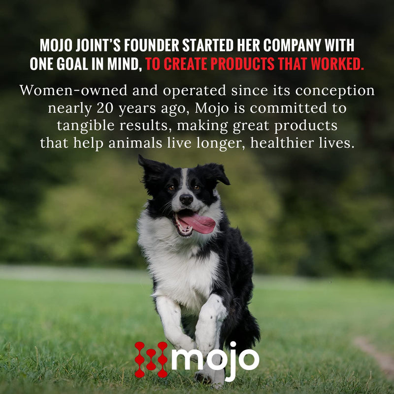 Mojo Joint Supplement for Dogs and Cats, Feline + Canine Food Grade Hip & Joint Supplement with Glucosamine and Chondroitin, Dog & Cat Mobility Supplement (Large, 16 oz) Large - PawsPlanet Australia