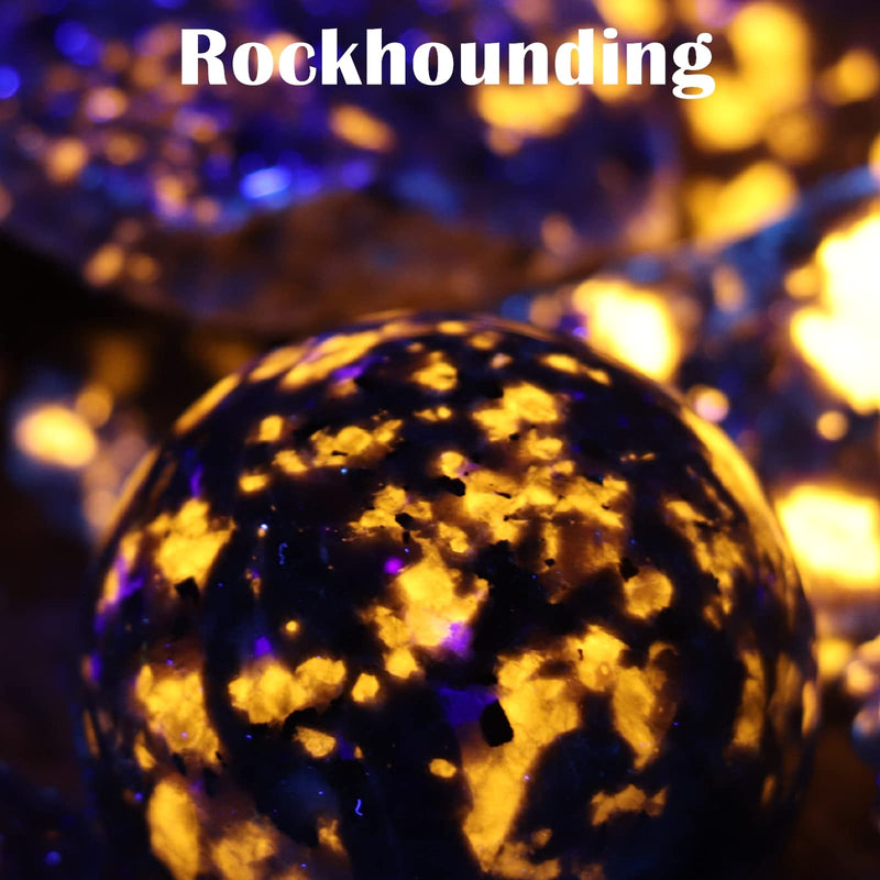 S5 UV Flashlight, Super Bright Black Light Flashlight with 5 LEDs, for UV Resin Curing, Rockhounding, Pet Urine Detecting, Scorpion Hunting (365NM) 365NM - BeesActive Australia