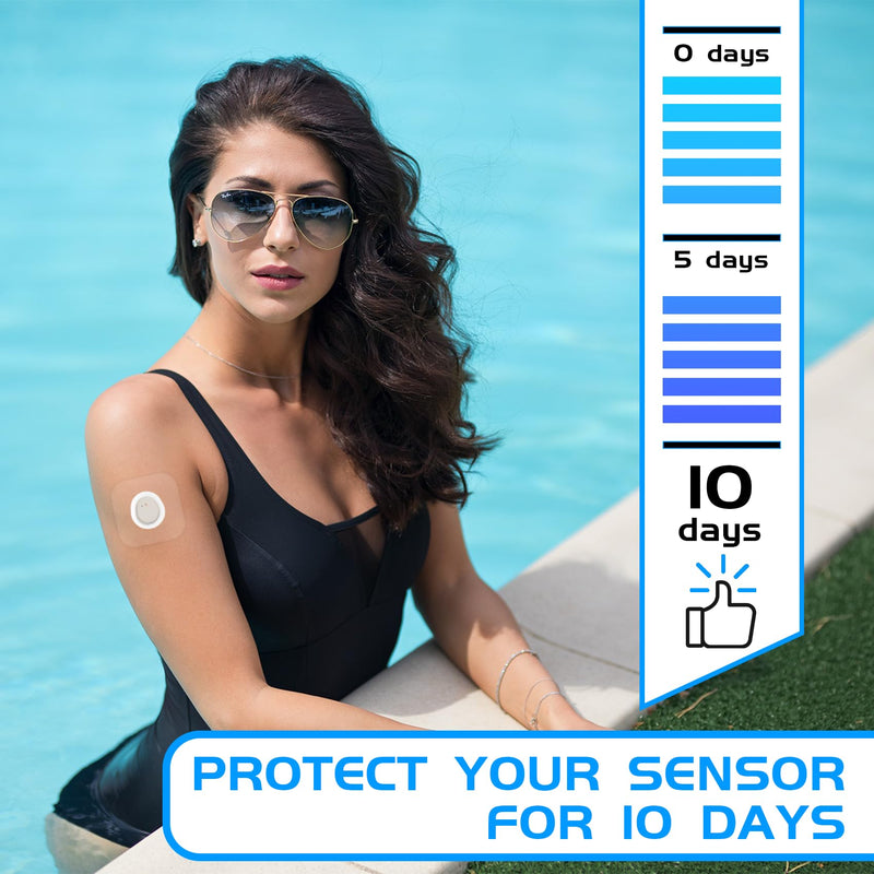 Dexcom g7 Over Patches Waterproof Full Coverage 50 Pack Breathable & Transparent G7 Overpatch Tape Long Lasting to 10 Days for dexcom g7 50 Pcs