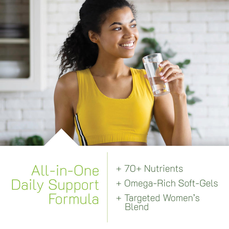 Irwin Naturals Women’s Living Green Liquid-Gel Multivitamins|120 Softgels | Whole Food Multivitamin for Women | 70 Nutrients, Omega & Greens Blend | BioPerine for Absorption Unflavored 120 Count (Pack of 1)