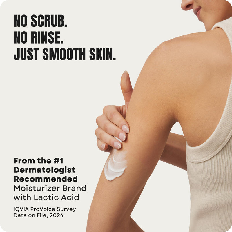 AmLactin KP Bumps Be Gone - Therapeutic Body Cream for Keratosis Pilaris - No-Scrub Exfoliator and Body Moisturizer for Dry Skin with 15% Lactic Acid AHA, 3 oz (Packaging May Vary) 3 Ounce (Pack of 1)