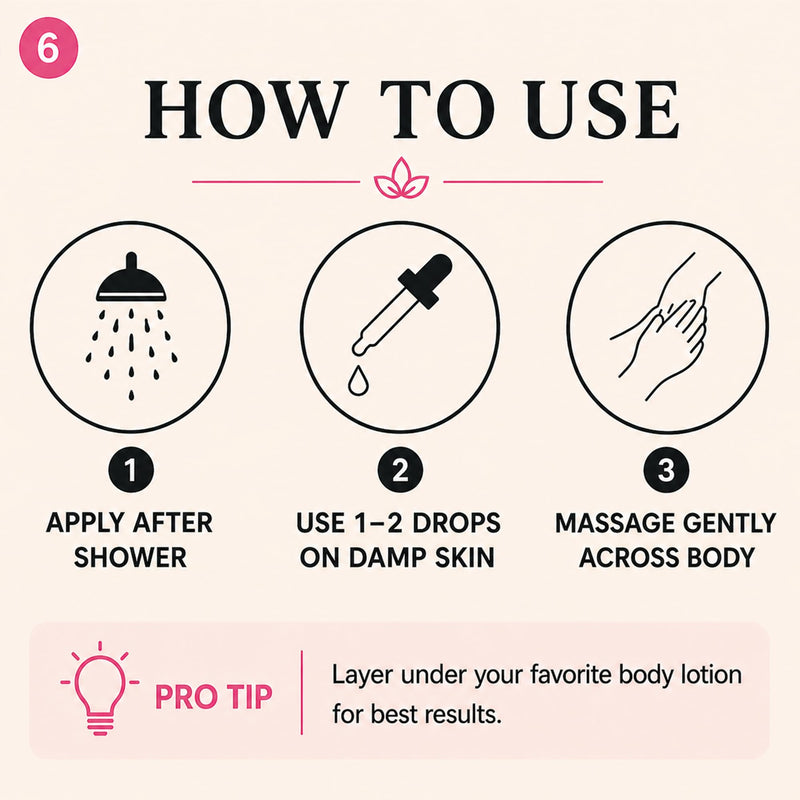 Vivo Per Lei Rose Body Oil - with Almond Oil - 3.5 Fl Oz | After Shower Body Oil - Deeply Hydrates - Real Flower Inside - Also Contains Avocado & Vitamin E - Lightweight - Non-Greasy