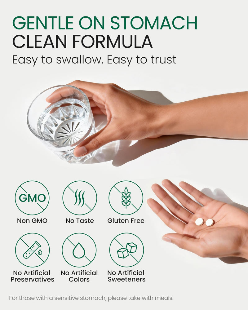 Dihydroquercetin DHQ Supplement with Vitamin C 60 Tablets | Japanese Taxifolin Antioxidant, Bioflavonoids, Heart Health Support & Circulation, For Men & Women Seniors, GMP