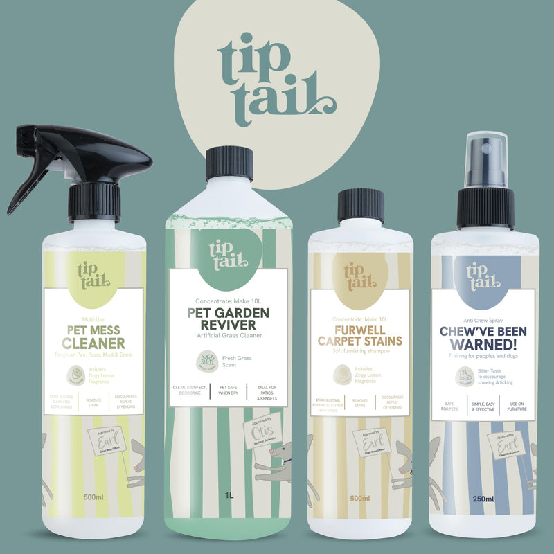 Tip Tail Dog Ear Cleaner - Soothes, Softens and Removes Ear Wax, Reduces Ear Odour, Redness and Irritation, Easy to Use Applicator, Plant-based and Natural Ingredients, with Eucalyptus Oil (250 ml)