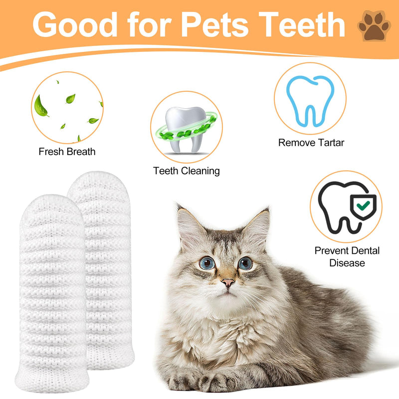Pack of 16 dog toothbrushes, finger toothbrush dogs, dog toothbrush fingerling reusable, pet finger toothbrush for dogs cats dental care, teeth cleaning anti-plaque pet toothbrush - BeesActive Australia