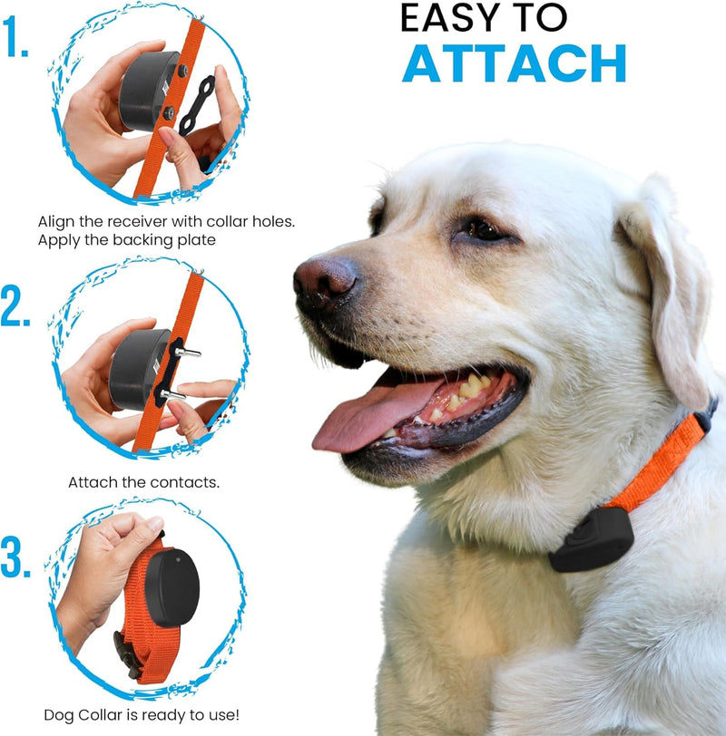 1" Nylon E Collar Replacement Strap - Shock Collar Replacement Collar, Fence Collar Replacement, Compatible with Pet Safe & Invisible Fence & Fits Most PetSafe Collars (1" Pink) 1 inch - BeesActive Australia