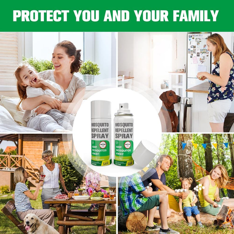 Mosquito Repellent Spray, Mosquito Control Spray for Room, Mosquito Repellent Outdoor Patio, Indoor Mosquito Spray, Yard Mosquitoes Deterrent, Keep Mosquitoes Away Safe for Travel Size-2P - BeesActive Australia