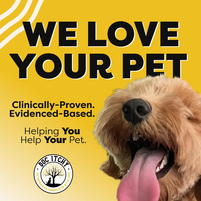 Hair Skin & Nails Dog Pet Chews | Medical-Strength Vitamin A Retinol & B3 Niacinamide | Omega 3 EPA | Super Nutrients to Boost Skin Health & Prevent Irritation | Food Allergy Safe | 90 Count - PawsPlanet Australia
