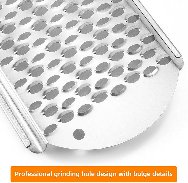 12 Pack Foot File Callus Remover Replacement: Stainless Steel Foot Rasp for Feet Detachable Foot Scrubber Pedicure Tools Hard Skin Remove Big Hole for Wet and Dry Feet Silver 1 Count (Pack of 12) - BeesActive Australia