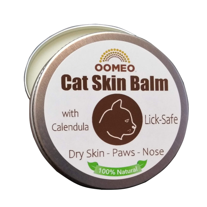 Cat Skin Balm - Moisturising, Unscented, Lick-safe - 100% natural - 30ml | UK Made 30 ml (Pack of 1)