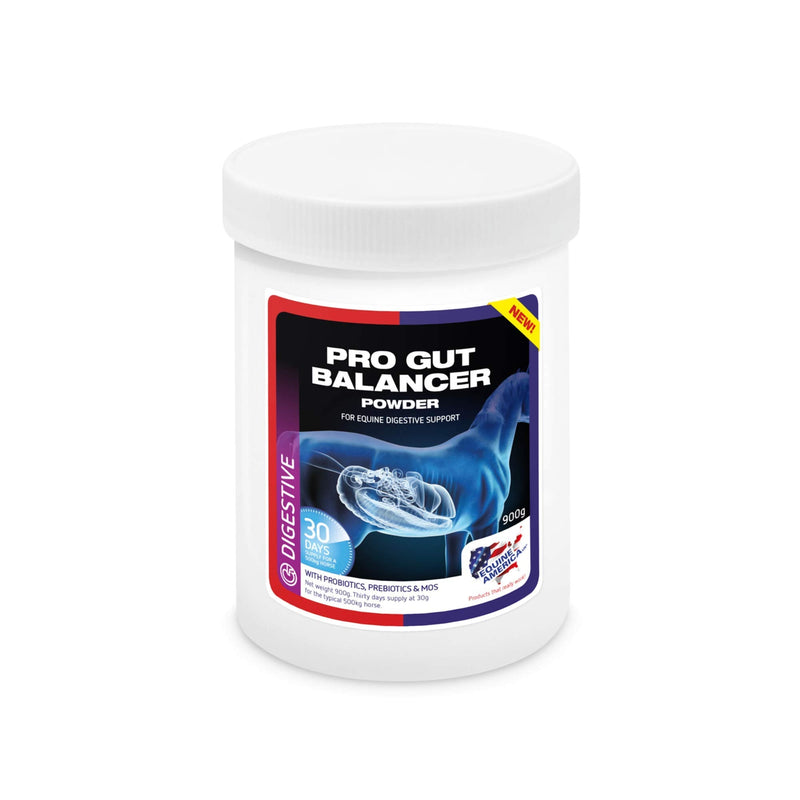 Equine America Pro Gut Balancer | Premium Ready To Use Horse & Pony Supplement | Support For Digestive Function & Performance | 900g