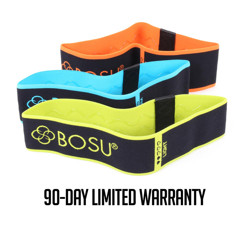 Bosu Fabric Resistance Bands (3 Pack), Multi (72-6920)