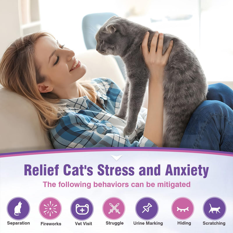Pet Calming Spray Cat Calming Spray Pack of 2 Calming Spray for Cats Cat Calming Soothing Relaxation Anti Stress Agent Calming Signs M - BeesActive Australia