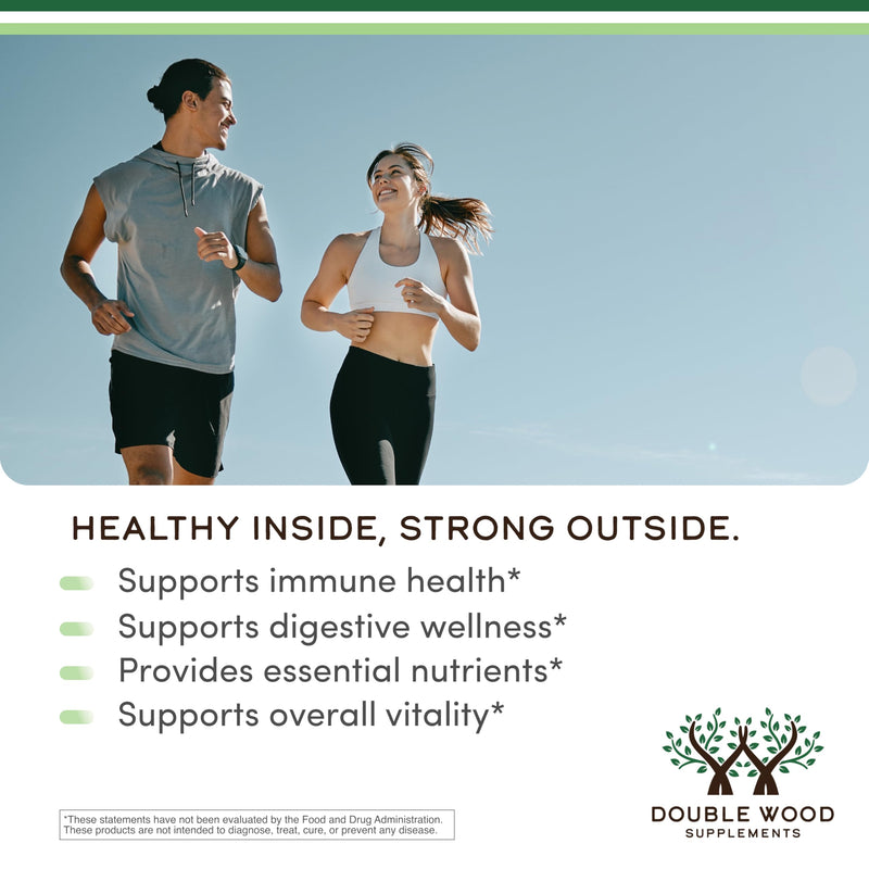 Irish Sea Moss 1,200mg, Thyroid, Immune + Gut Support, Iodine, 180 Capsules | Thyroid, Immune + Gut Supplement, Rich in Iodine + 90+ Trace Minerals, No Bladderwrack or Burdock, 3-Month Supply, Non-GMO