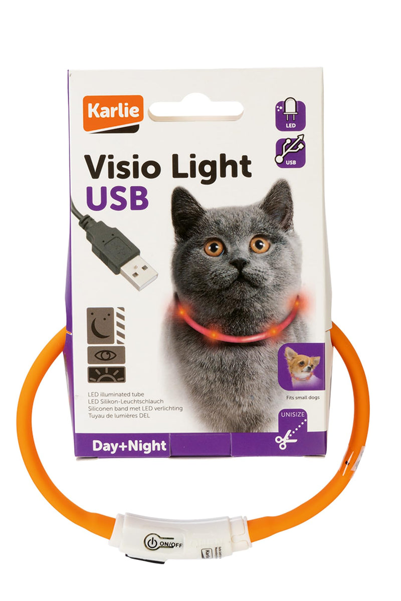 Karlie Visio Light Cat L: 35 cm orange - BeesActive Australia