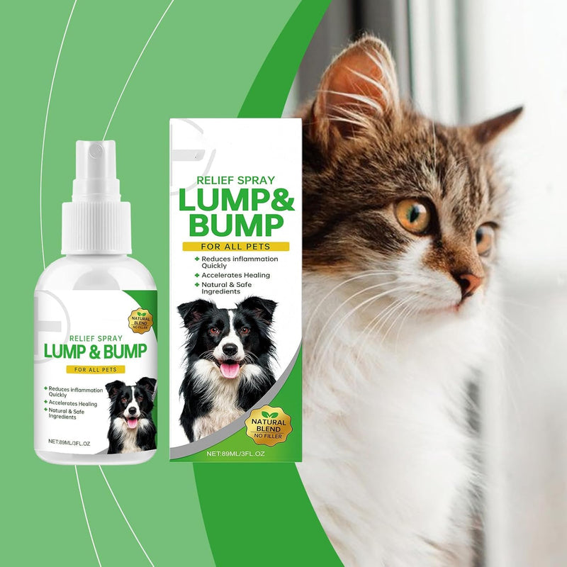 Lmoy Melcora Spray for Dogs, Nature Soothing Solution for Itchy Skin, Pet Skin Treatment Spray (2PCS)