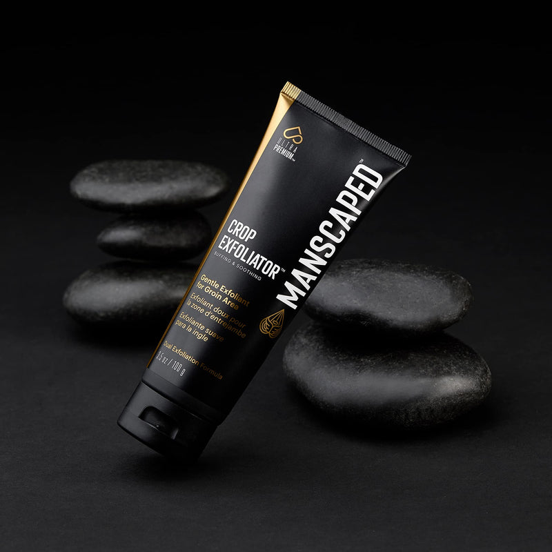 MANSCAPED® Crop Exfoliator™ Gentle Groin Exfoliant Scrub to Soothe and Clear the Skin, Vegan, Cruelty-Free (3.5 oz) - BeesActive Australia