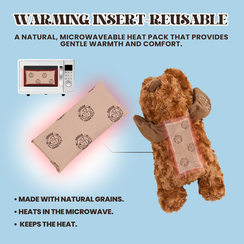 Little Buddy - Puppy Hearbeat Toy for Small Puppy, Anxiety Relief with Reusable Heat Pack and Lavender, Sleep Aid for Dogs, for Medium and Small breads (Little Buddy Kit) Little Buddy Kit